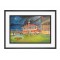 Broomfield Park Stadium Pavillion Fine Art Print - Airdrie FC